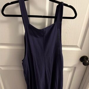 NEW Navy Blue Sleeveless overalls